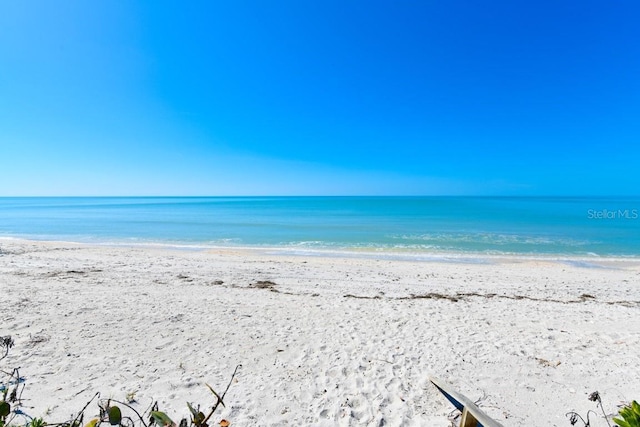 water view with a beach view