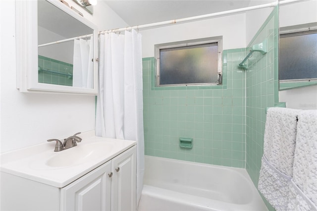 1770 Hudson St, Englewood, FL 34223 - bathroom with shower / bath combo and vanity