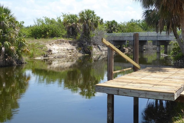 328 Baytree Dr, Rotonda West, FL 33947 - dock with a water view