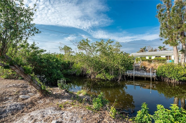 property view of water