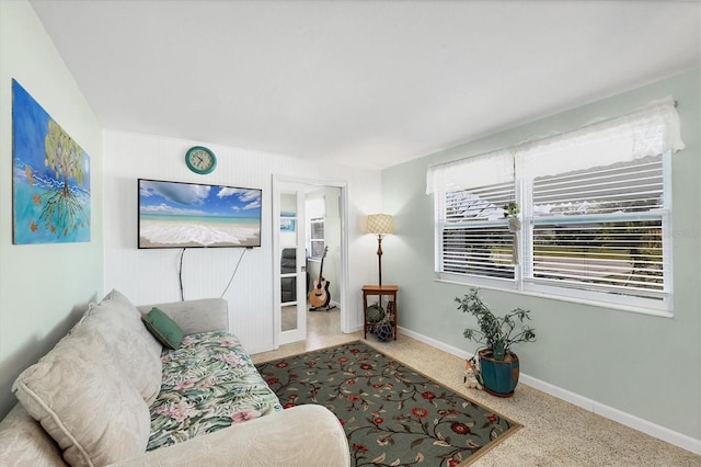 view of living room