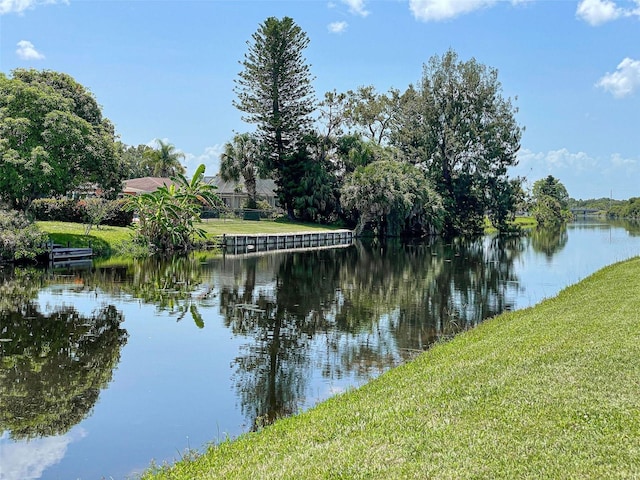 property view of water