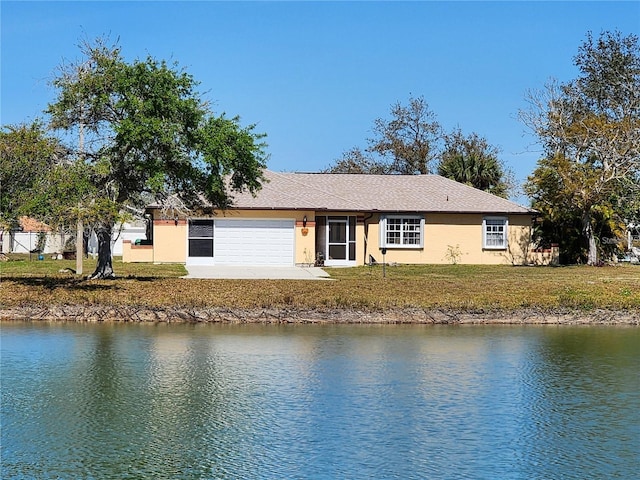 property view of water