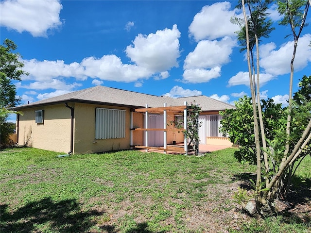 13278 Carter Ave, Port Charlotte, FL 33981 - rear view of property with stucco siding