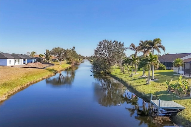 property view of water