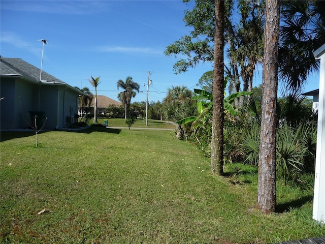 view of yard