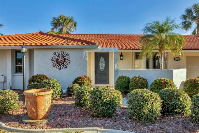 view of mediterranean / spanish home