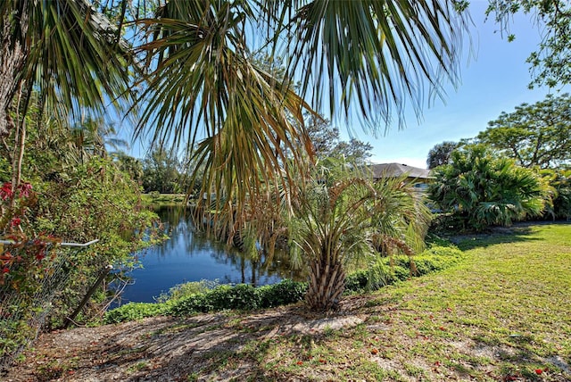 view of water feature