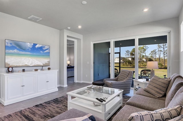 view of living room