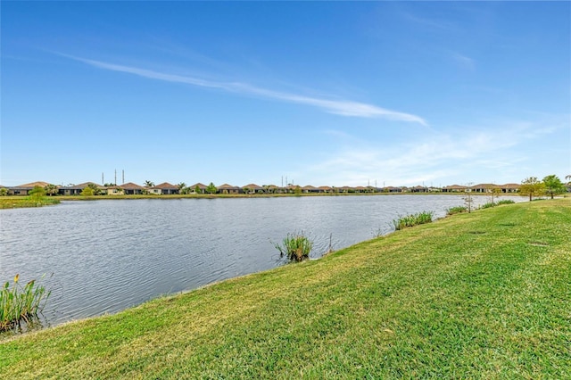 property view of water