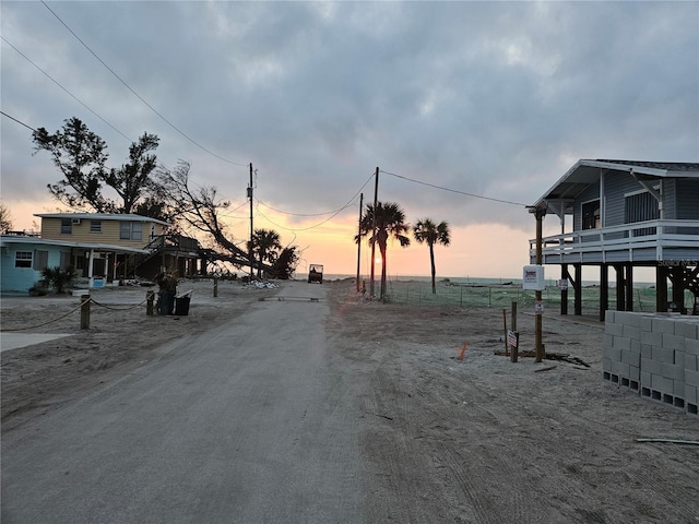 view of road