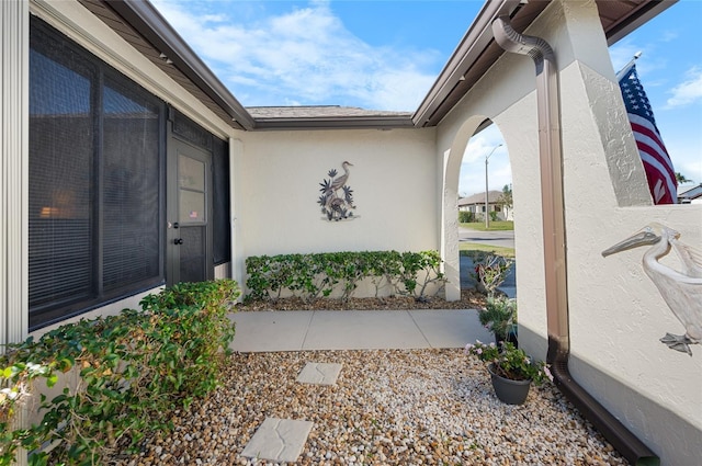 view of entrance to property