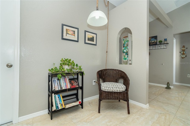 view of sitting room