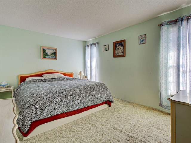 914 E 2nd St, Englewood, FL 34223 - bedroom with carpet flooring and a textured ceiling