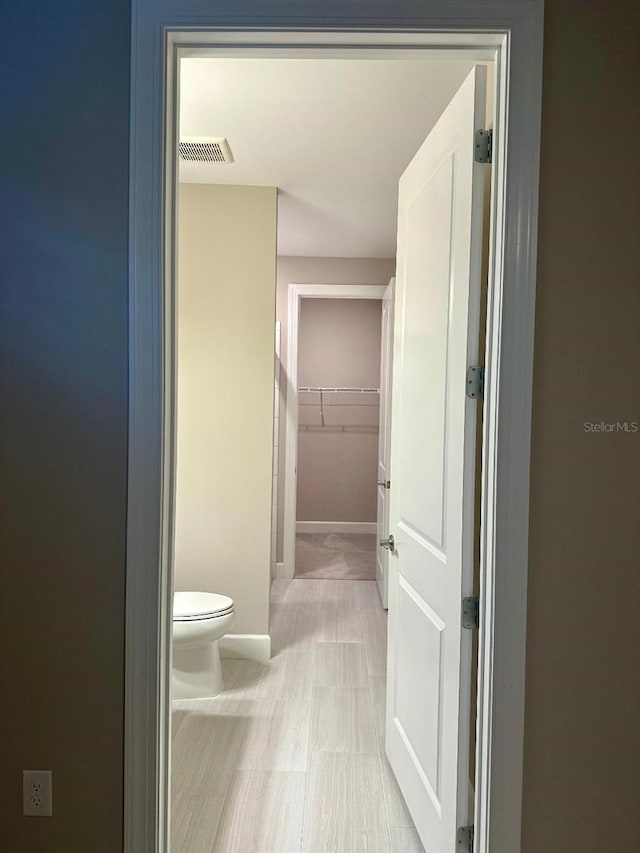 bathroom with toilet