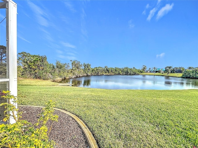 property view of water