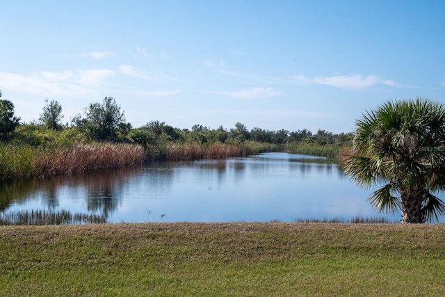 property view of water