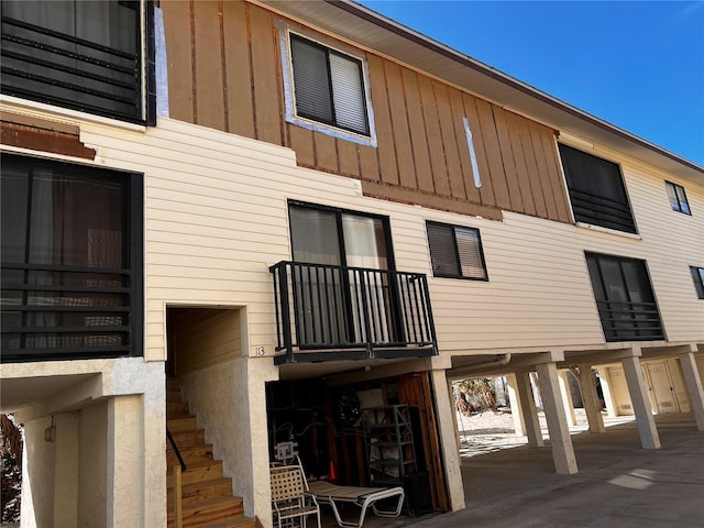 view of rear view of property