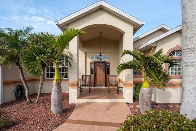 view of property entrance