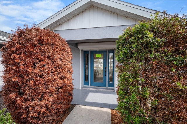 view of entrance to property