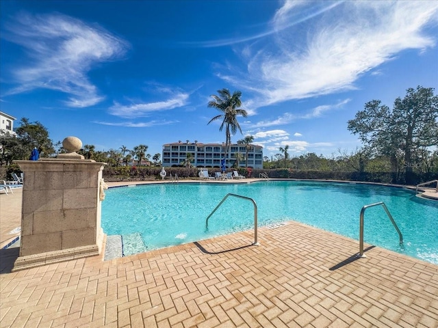 view of pool