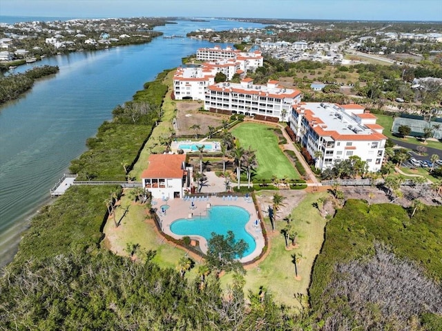 11200 Hacienda Del Mar Blvd Unit 201, Placida, FL 33946 - view of property location with a pool area and a nearby body of water