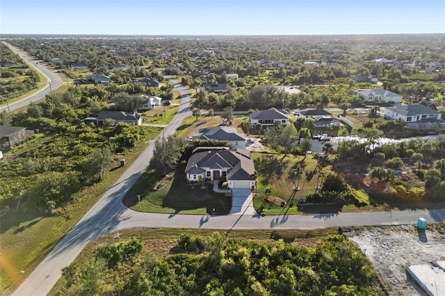 birds eye view of property featuring a residential view