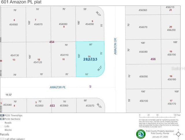 601 Amazon Pl, Kissimmee FL, 34759 land for sale