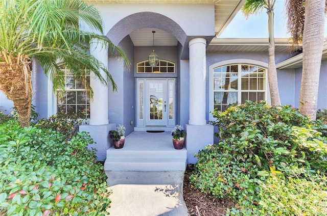 view of property entrance