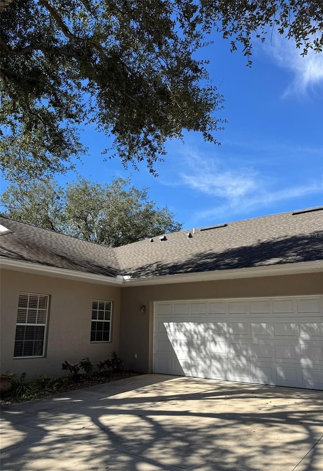 ranch-style house with a garage