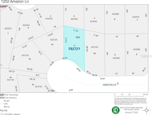 1252 Amazon Ln, Kissimmee FL, 34759 land for sale