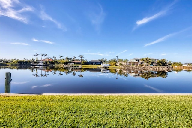 property view of water