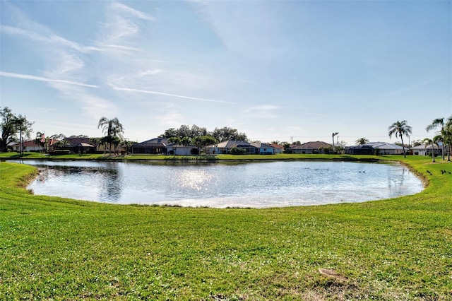 property view of water