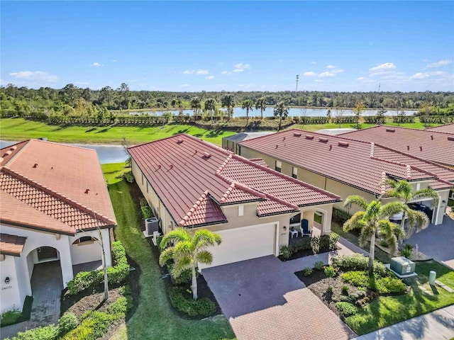 24269 Spartina Dr, Venice, FL 34293 - aerial view with a water view