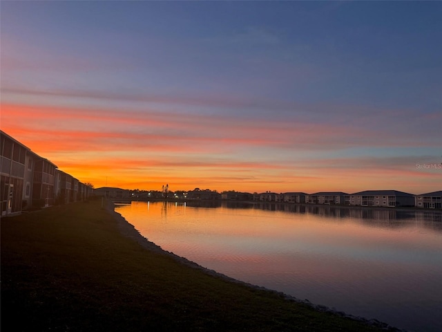 property view of water