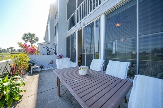 view of patio