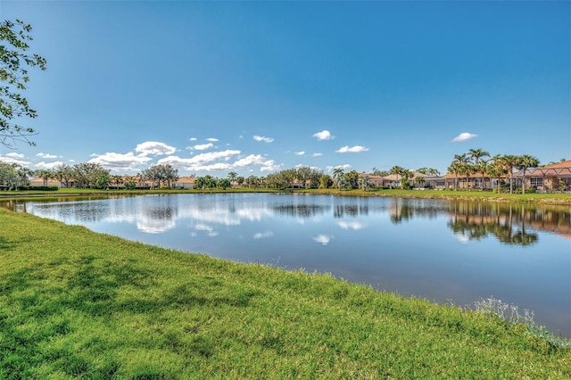 property view of water