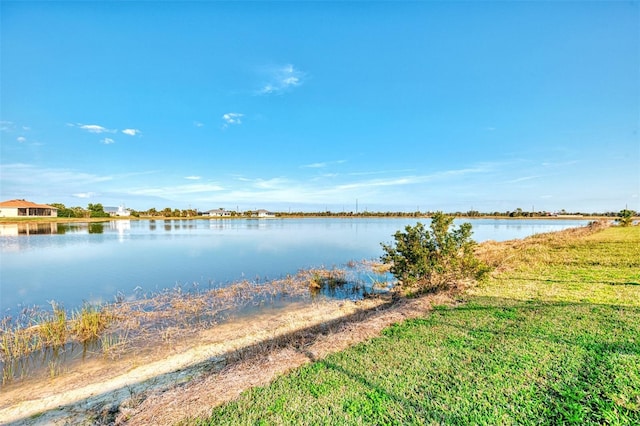 property view of water