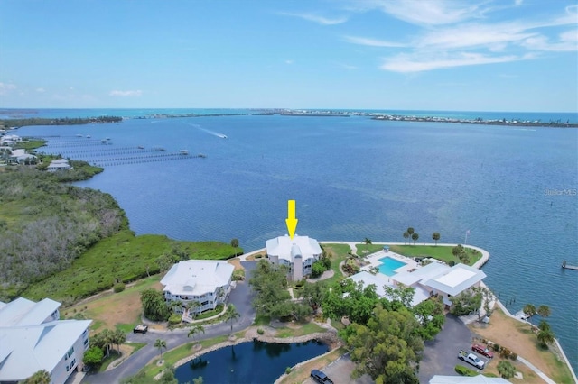 11000 Placida Rd Unit 101, Placida, FL 33946 - aerial overview of property's location featuring a large body of water