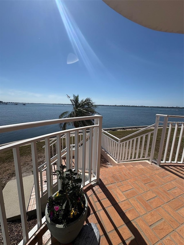 11000 Placida Rd Unit 101, Placida, FL 33946 - balcony featuring a water view