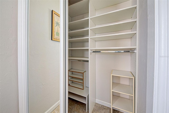 view of closet