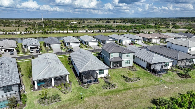 6237 Fish Eagle Ct, Nokomis, FL 34275 - aerial perspective of suburban area with a large body of water