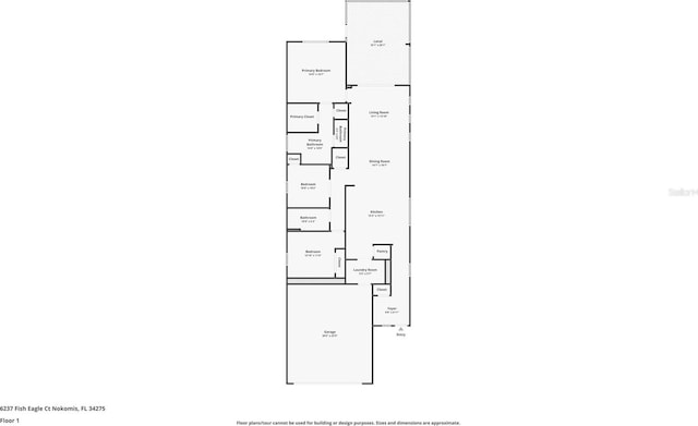 6237 Fish Eagle Ct, Nokomis, FL 34275 - view of home floor plan