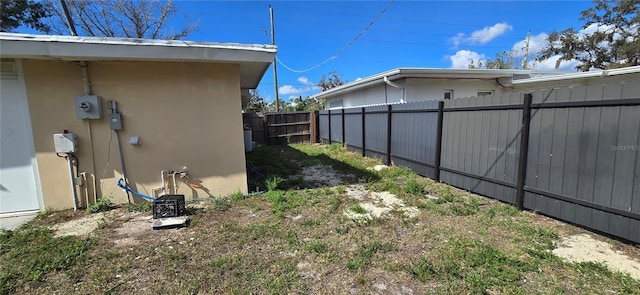 view of side of property