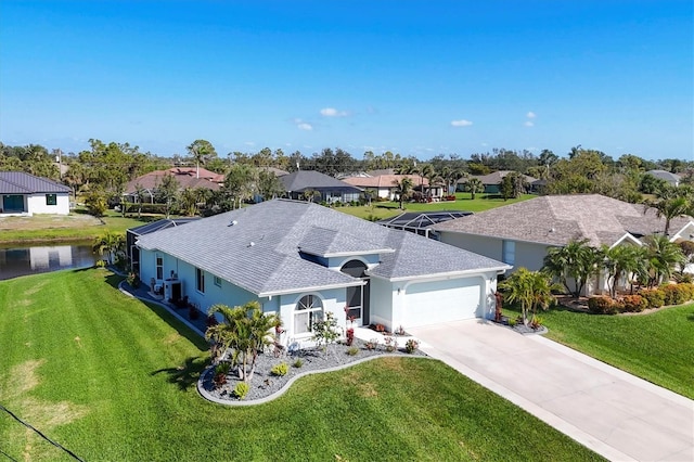 bird's eye view featuring a residential view