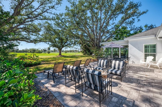 view of patio