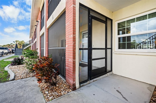 view of property entrance