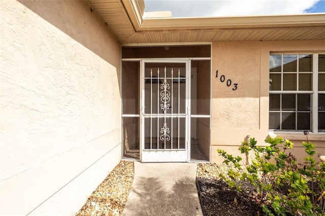 view of property entrance