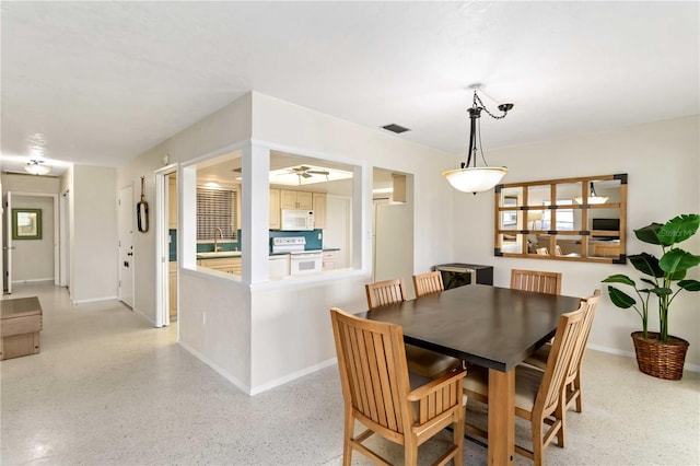 view of dining room