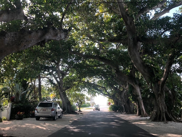 view of road